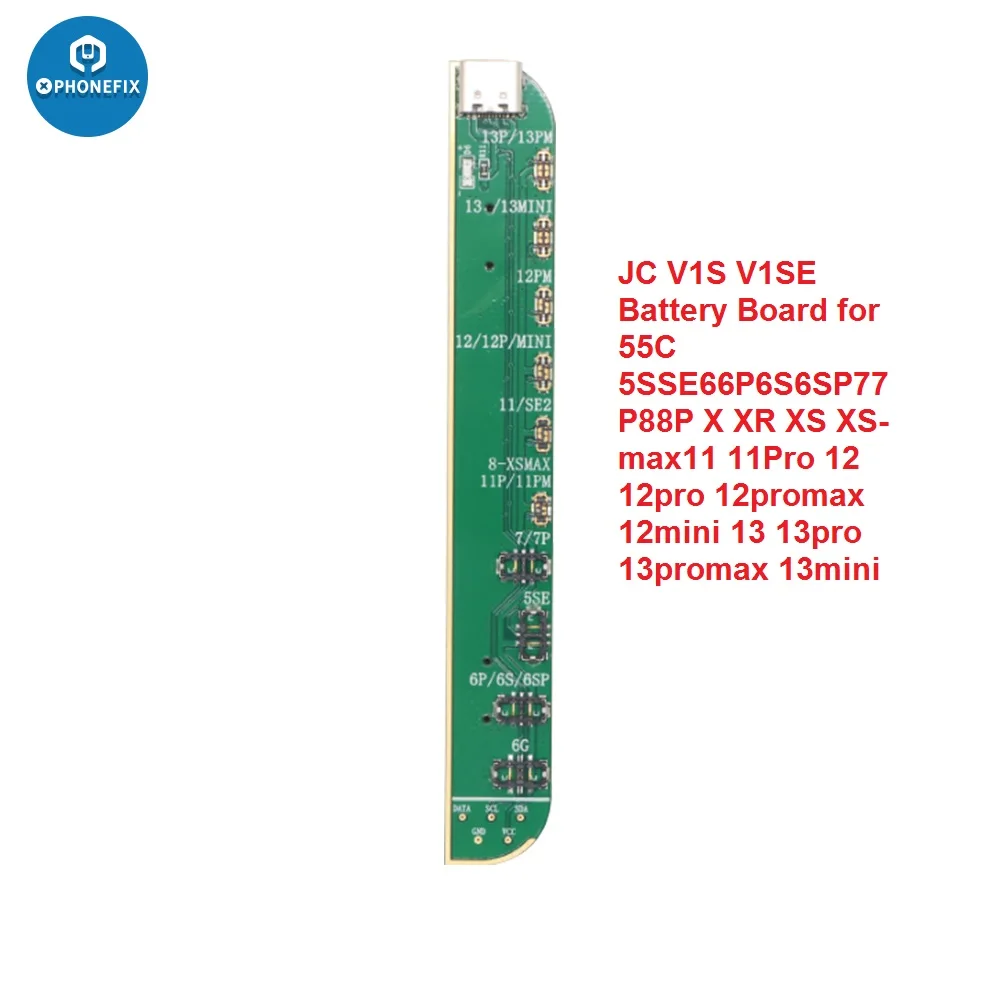 JC V1SE proiettore a matrice di punti Face ID non funzionante Fix per iphone fotosensibile batteria a colori originale impronta digitale programmatore SN