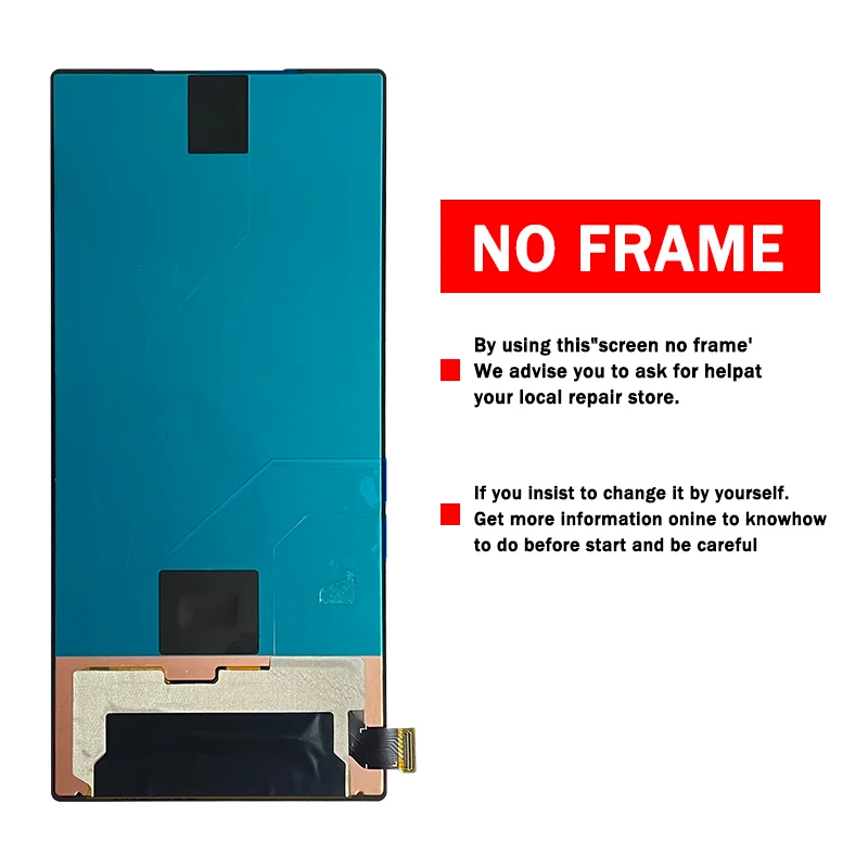 6.8”AMOLED For ZTE nubia Red Magic 9 Pro/9 Pro+ Plus NX769J LCD Display Touch Screen Digitizer Assembly Replacement