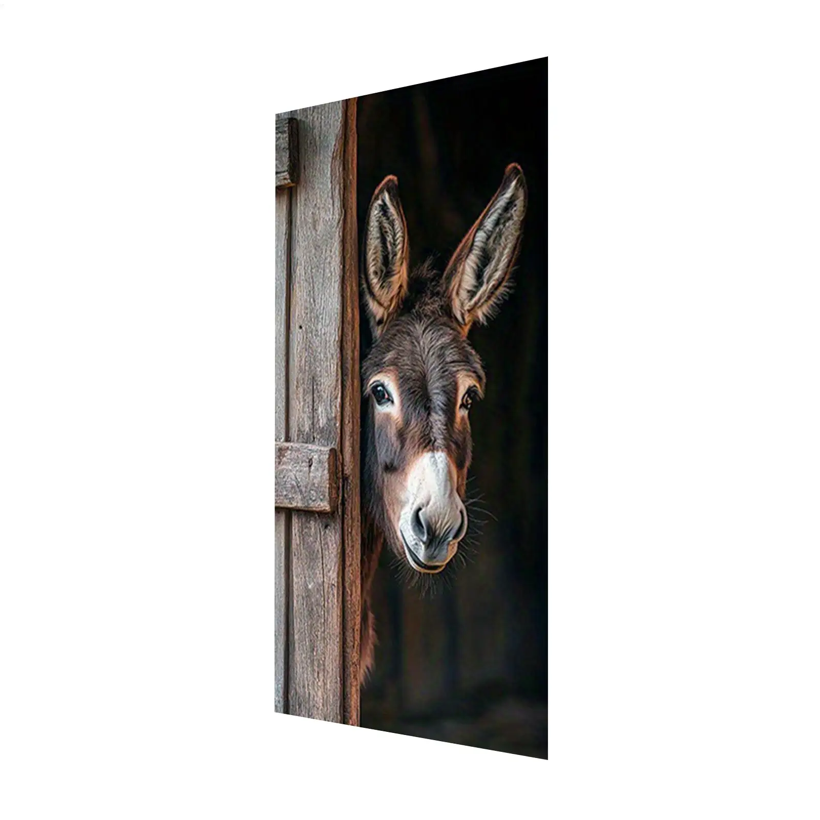 2D 2D Flat Window Donkey Trash Can Stickers Outdoor Waterproof Dustbin Decal 12.2x27.55 Inch Decorative Garbage Bin Stickers - Aliexpress Deal