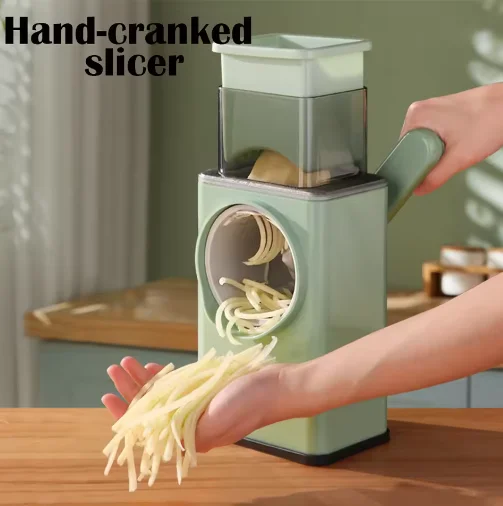 Storm vegetable slicer, household multifunctional drum scrubber, potato shred slicer, slicer