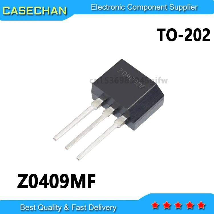 10PCS New and Original  Z0409NF Z0409MF Z0409 TO-202 4A 600V/700V/800V