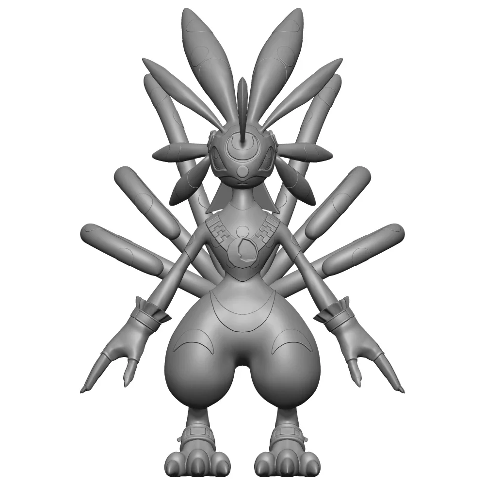 

Модель по индивидуальному заказу, 15 см, модель Lekismon, игрушки Digimon Adventure Gk, модель для 3D-печати на заказ