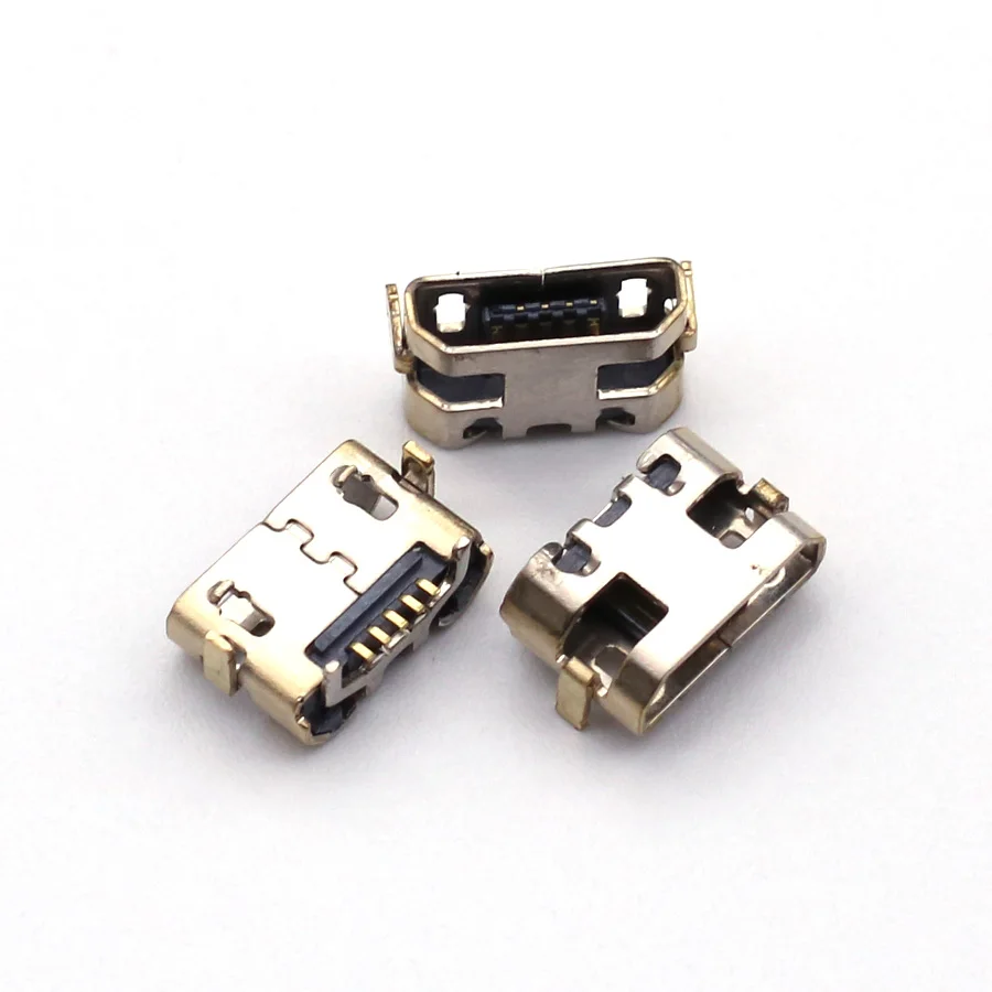 

100pcs/lot New Micro USB Charger Charging Connector Port For HTC DESIRE HD for Google G6 G8 G13 G15 EVO 4G Wildfire S A510E