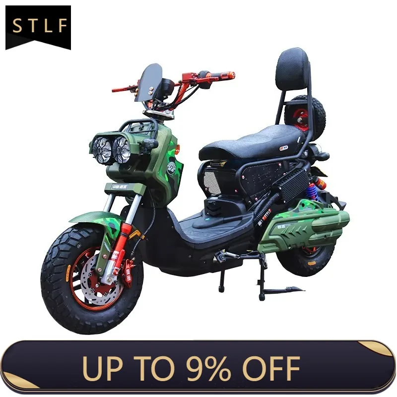 Zuimi High-end 2000W High Speed Electric Sports Motorcycle For Adults With Pedals