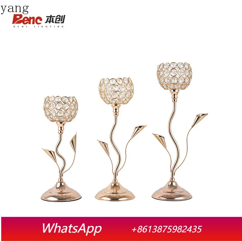 

CX wrought iron metal candle holder Christmas scented candle holder wedding decoration light luxury ornament