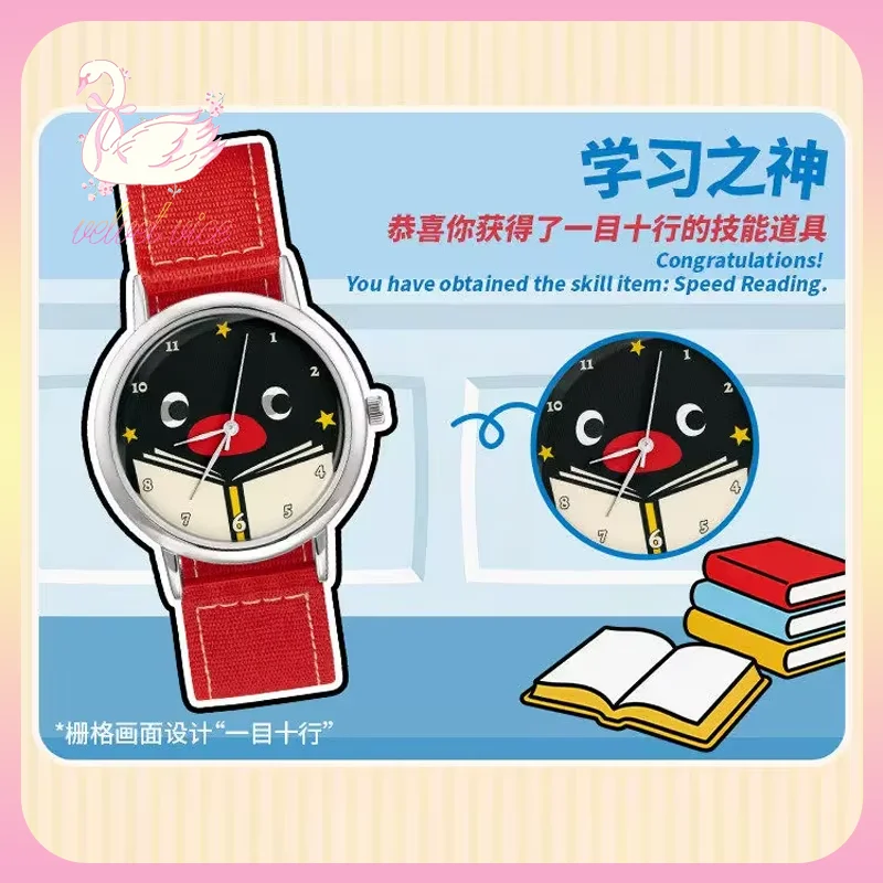 Original Martube Pingu A Perfectly Ordinary Day Watch Series Watch Series Blind Box Watch Ornament Collect Toys Birthday Gifts