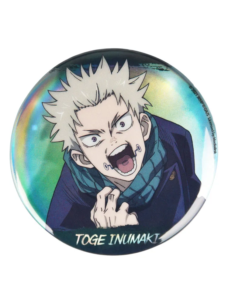 Anime Jujutsu Kaisen Okkotsu Yuta Inumaki Toge Zenin Maki Cosplay Laser badge  ambitus