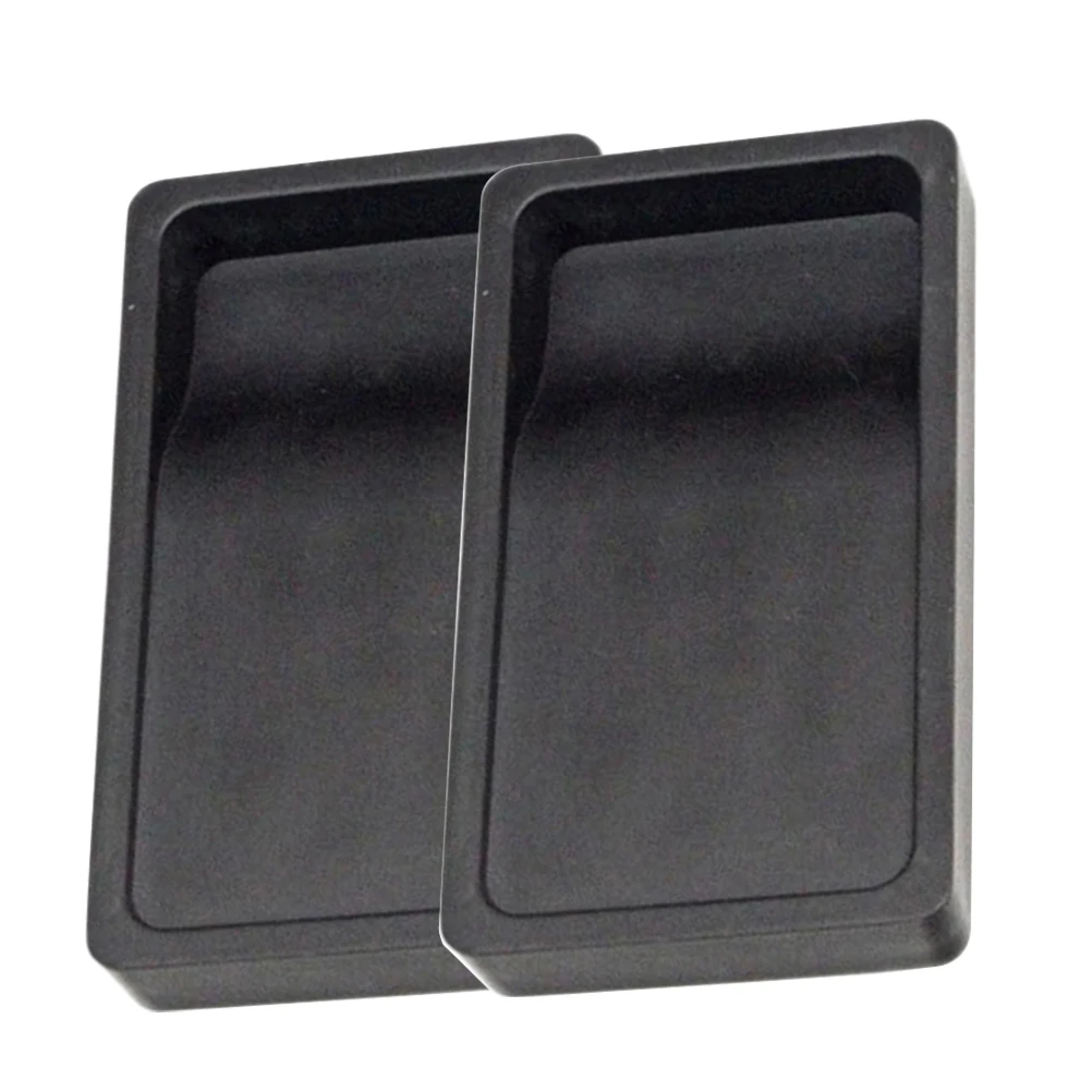 2 pz Inkstone portatile Double-Sided Calligrafia Inkslabs Pennello giapponese Strumenti di pittura Scrittura cinese Rettifica per gli studenti
