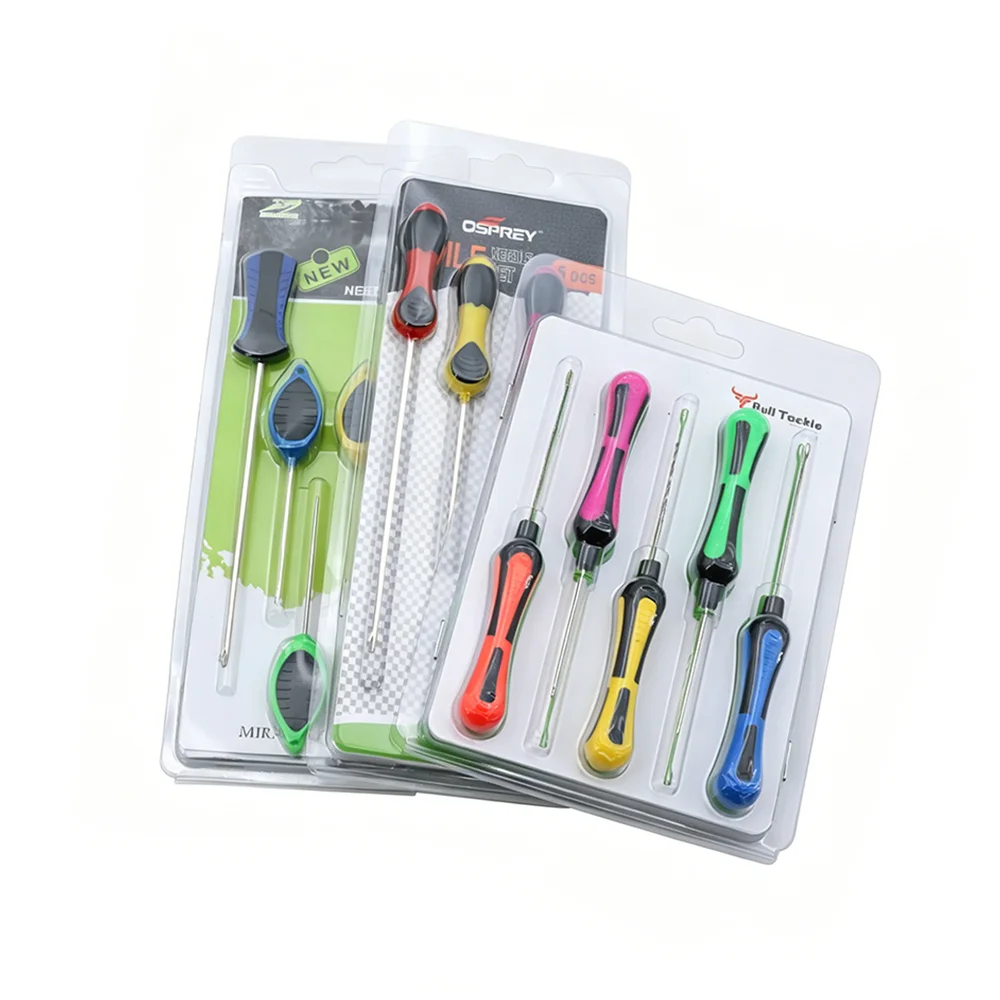  5-teiliges Karpfenangel-Ködernadel-Set aus Edelstahl, Köderbohrer, Pop-Up-Boilies, Rig-Spleißnadeln, Werkzeuge zur Herstellung von Karpfenködern – Detail 7