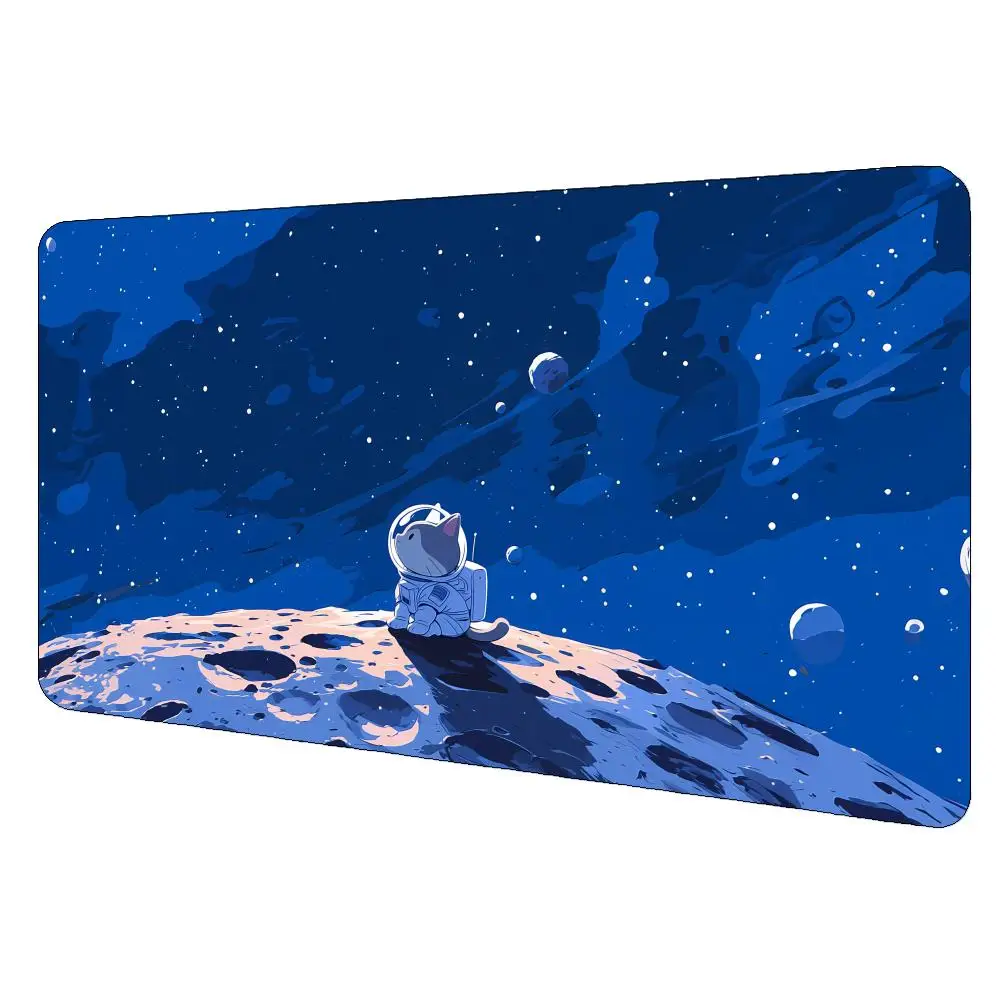 

Милый коврик для мыши с рисунком аниме, большая резиновая основа, противоскользящие аксессуары для ПК, настольные аксессуары, коврик для мыши для офиса и геймера, коврики для клавиатуры, декоративный коврик