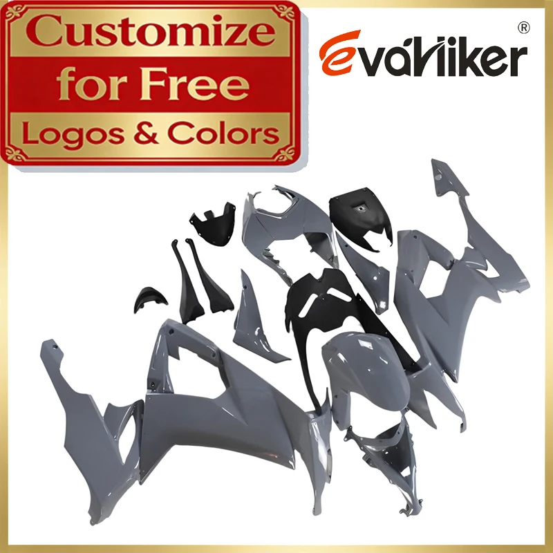 

ABS Fairing Body Kit For ZX10R 2008 2009 2010 Motorcycle Injection Fairing gray Customizable Colors And Graphics
