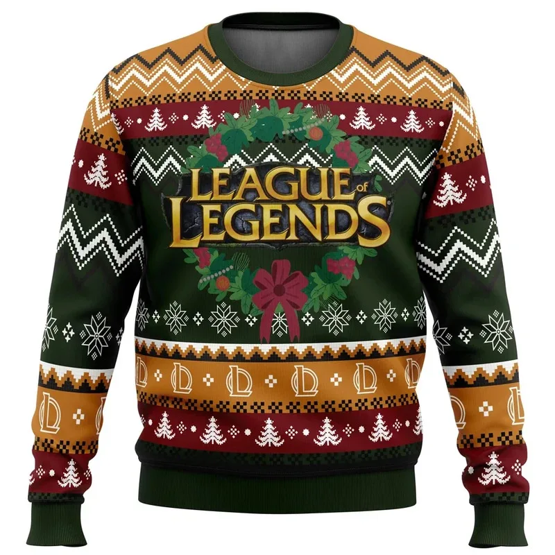 

Legendary Christmas games, ugly Christmas sweaters, gifts, Santa Claus clothes, men's sweatshirts and autumn and winter blouses