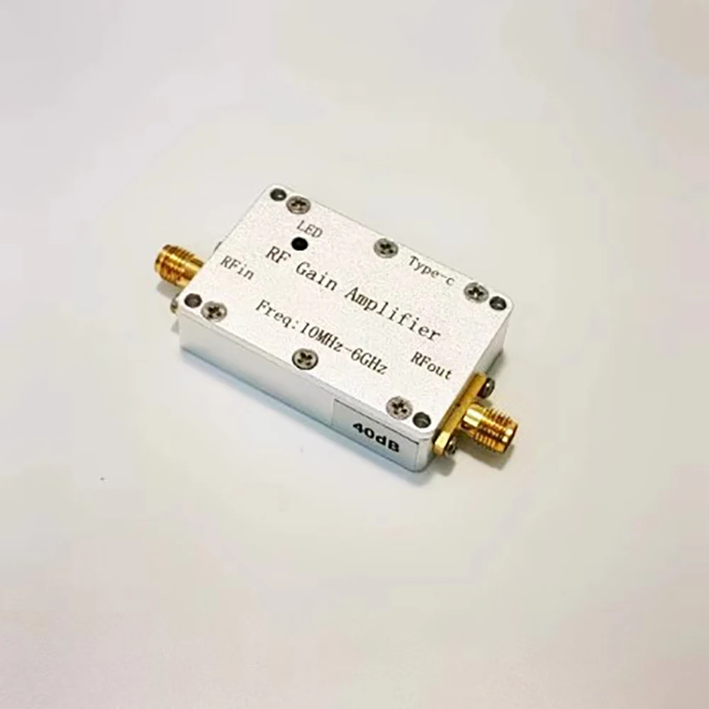 

YZ-GB016040G Модуль блока усиления радиочастотного усилителя 10 МГц-6 ГГц - драйвер/усилитель приемника с высоким коэффициентом усиления 40 дБ