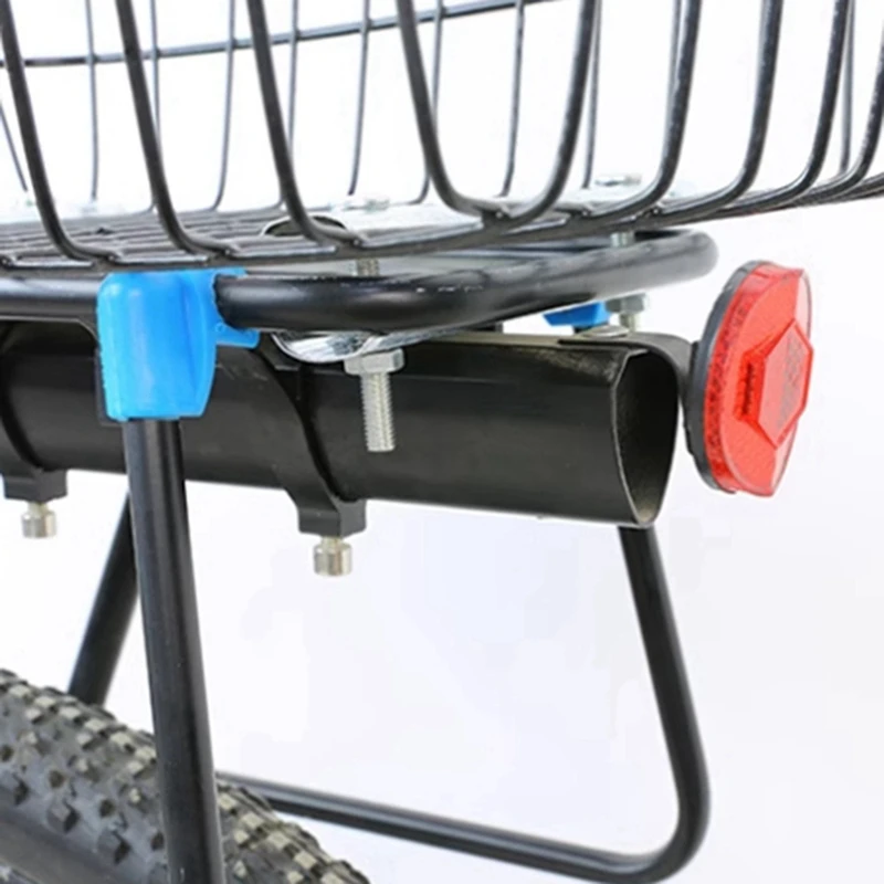 Hot AD-Bicycle Wire Basket Rear Rack Bike Accessory Mountain Bike Rear Rack Vegetables Basket Cycling Gear