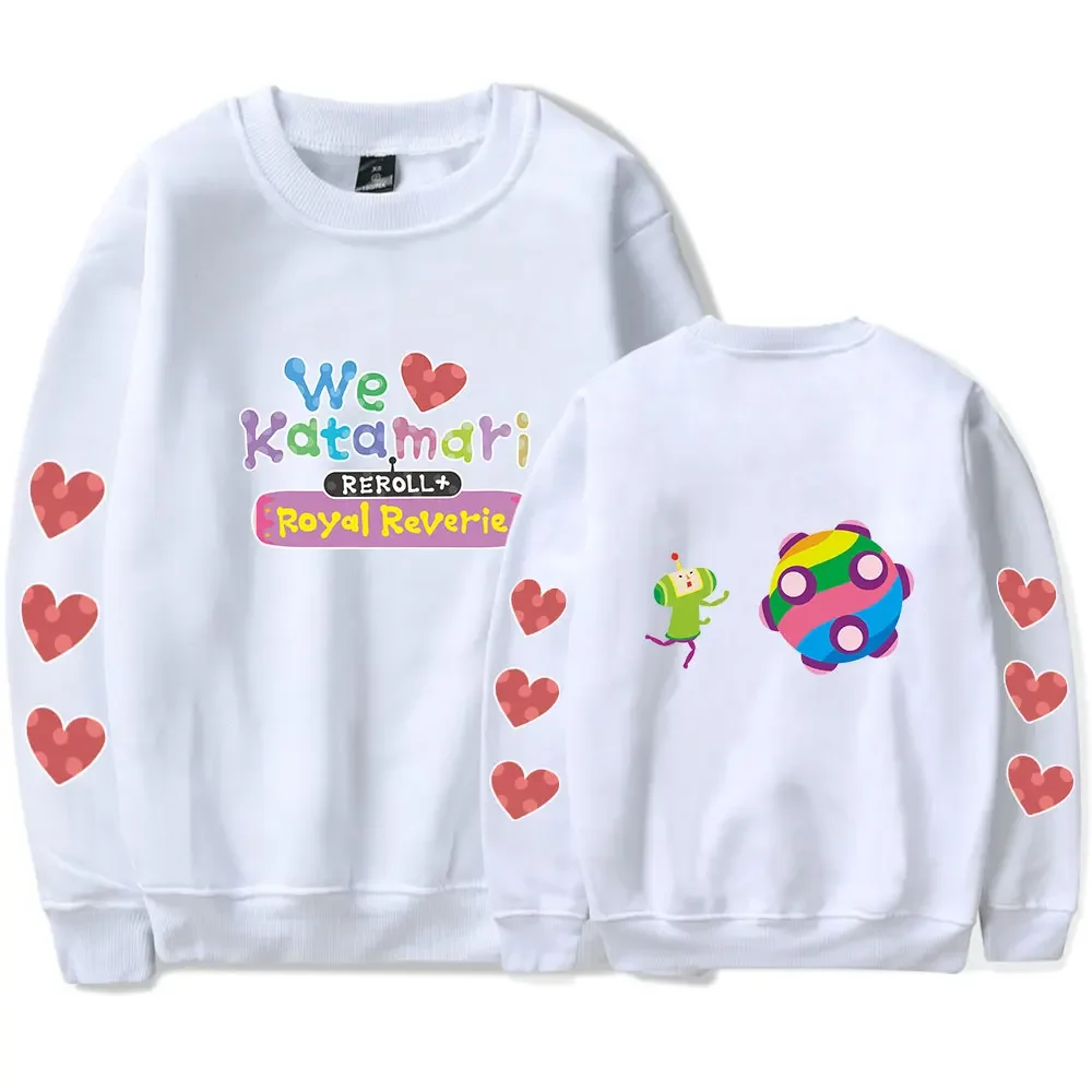 We Love Katamari Reroll Royal Reverie Oversized Hoodie Women Men O-neck Long Sleeve Crewneck Sweatshirt Casual Tracksuit