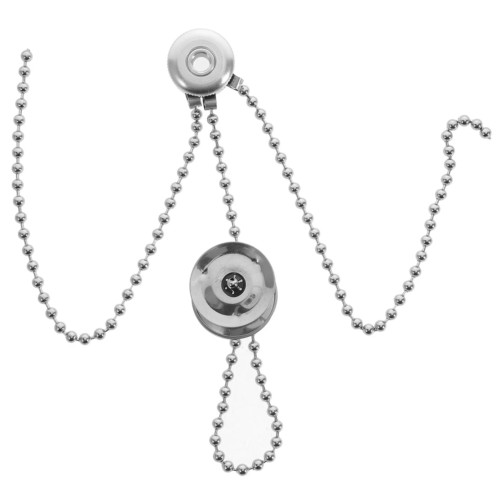 Drum Cymbal Chain Flexible Metal Bead Jingle Strap Quick Install Sustain Enhancer Lightweight Wear Resistant Stage Studio Drum