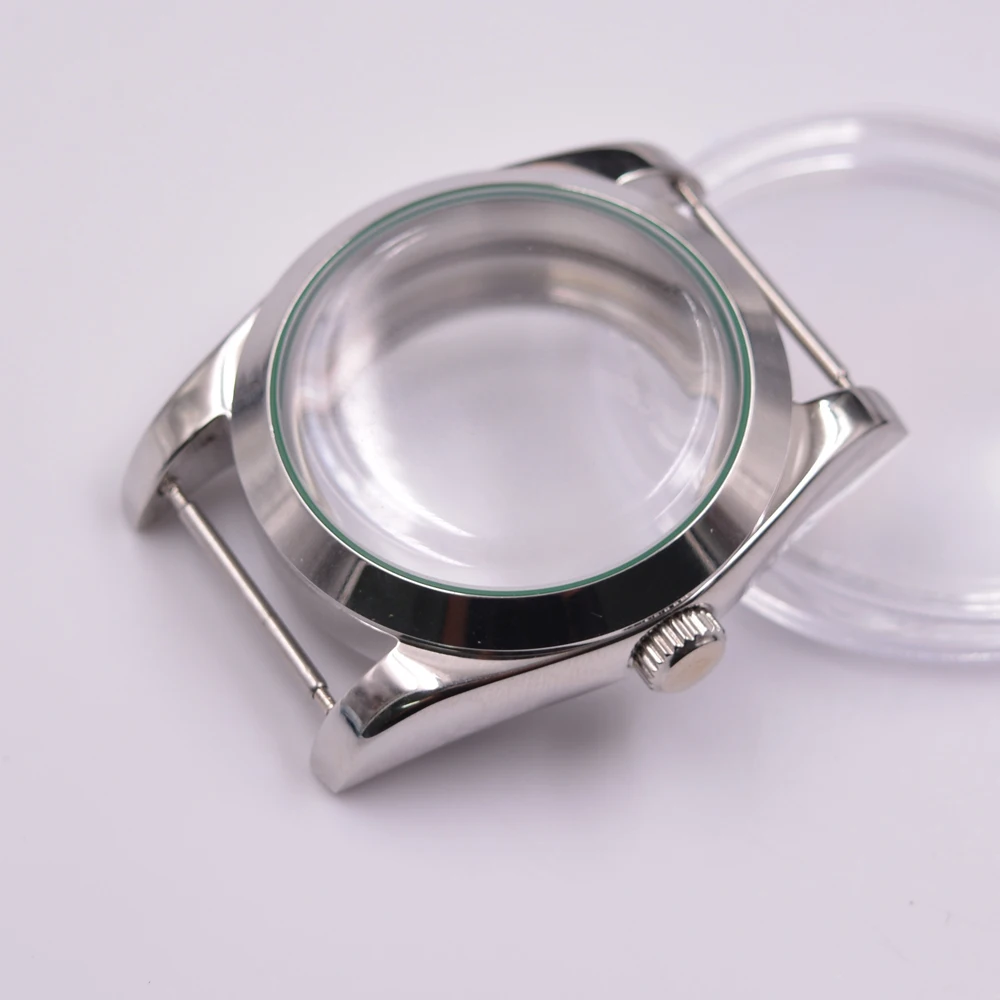 

36mm/40mm domed glass watch case fit NH35 NH36 ETA2824 2836 Miyota8205 8215 821A Mingzhu DG2813 3804 PT5000 movement