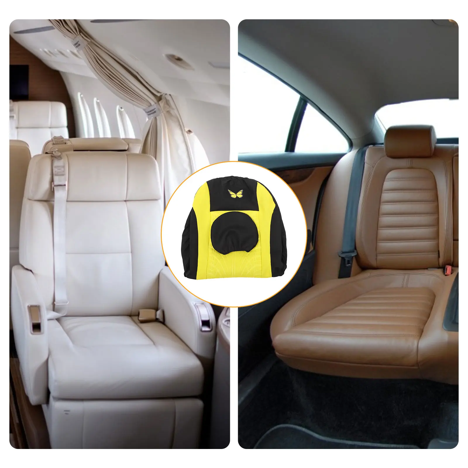 

Universal Car Seat Covers Cute for SUV Auto Fabric Seats Longevity Protection Fits Most Vehicles Car Interior