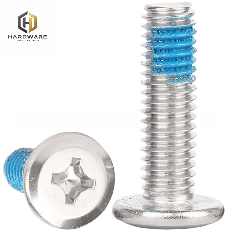 50pcs 304 stainless steel beveled cross dispensing screws bevel edge cross dispensing screws furniture screws M3M4M5M8