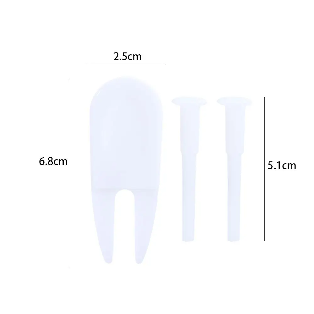 PP Material White Yoga Ball Fitness Jump Horse Horn Balls AIr Puller Air Stopper Air Plug Valve Plugs