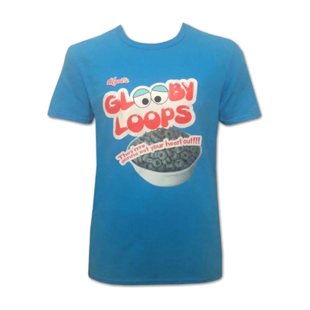 Men'S Mgmt Glooby Loops Slim Fit T Shirt Large Caribbean