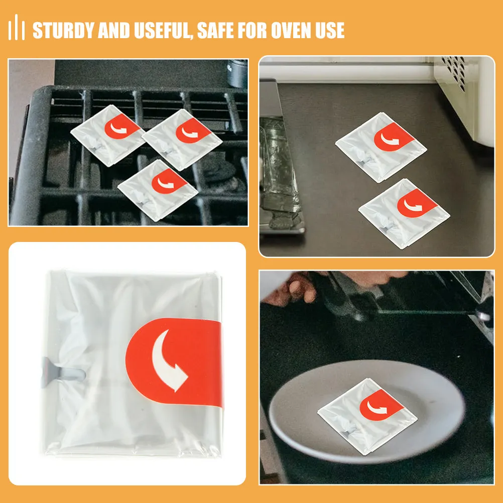 60Pcs Pet Oven Cooking Bags High Temperature Resistant Turkey Roast Bags for Chicken Oven Use Kitchen Gadget Roast Bag for Home