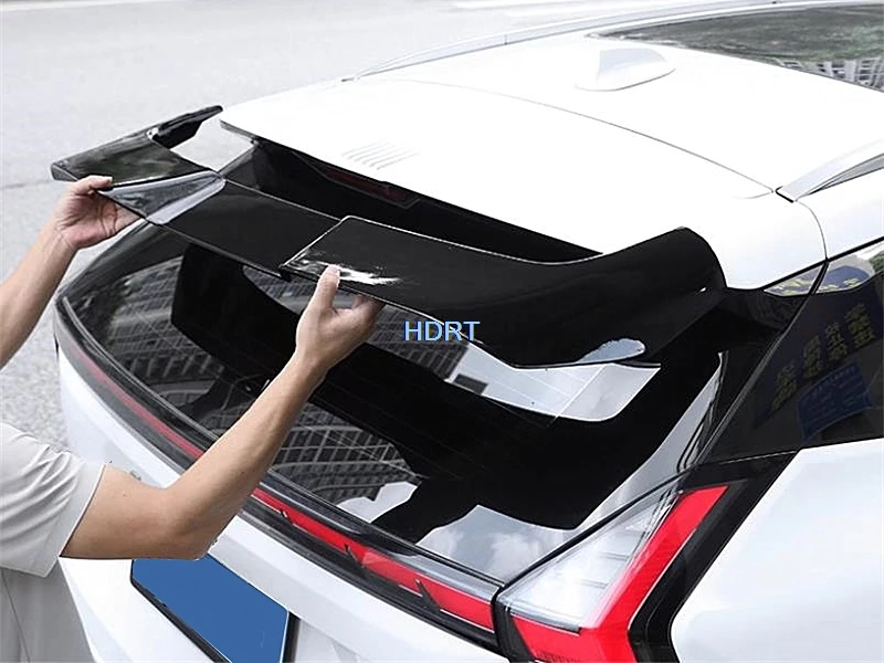 Car Styling Accessories Exterior Sticker Rear Top Spoiler Sport Fixed Tail Wing For Geely Starray/Atlas Pro/Boyue L FX11 2023 +