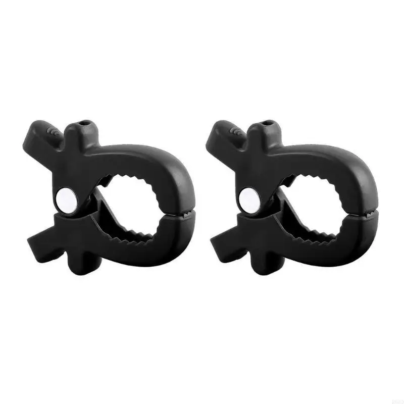 R66D 2 قطعة عربات الأطفال العالمية أوتاد عربة بلاستيكية مقاطع عربات الأطفال العالمية كليب ترقيات لحفظ البطانيات واللعبة بشكل آمن