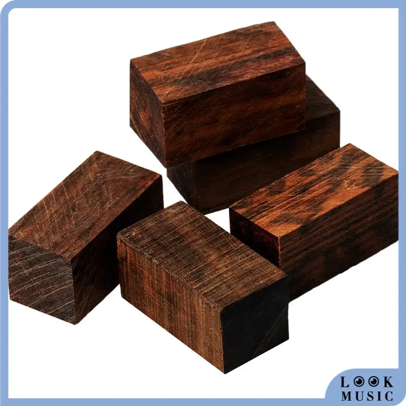 

LOOK 5PCS Snakewood Frog Blanks For Cello Bow Makers DIY Cello Bow Parts