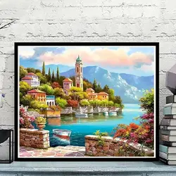 4515051 Digital oil painting living room decorative painting sofa background wall hanging painting