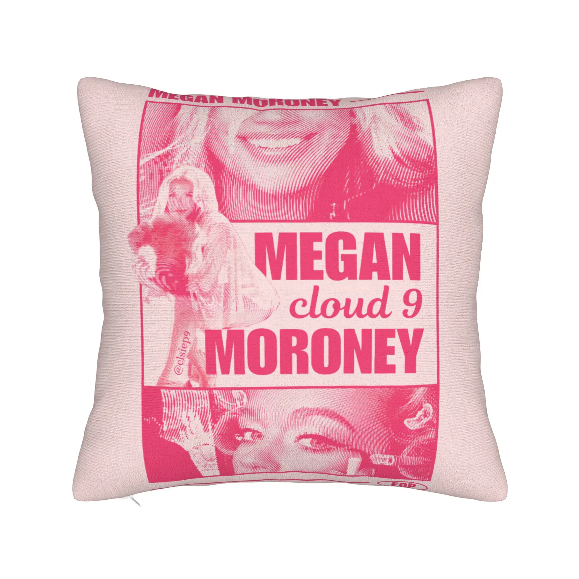 Pillow Cover Office Megan Moroney Singer Cloud 9 Album  Funny Pillow Case For Wedding Party Home Decor Pillowcases