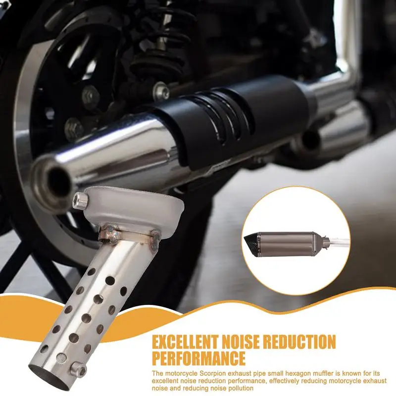 Motorcycle Exhaust Muffler Noise Reduction Motorcycle Muffler Exhaust Muffler Powersports Silencers & Mufflers Muffler Silencer