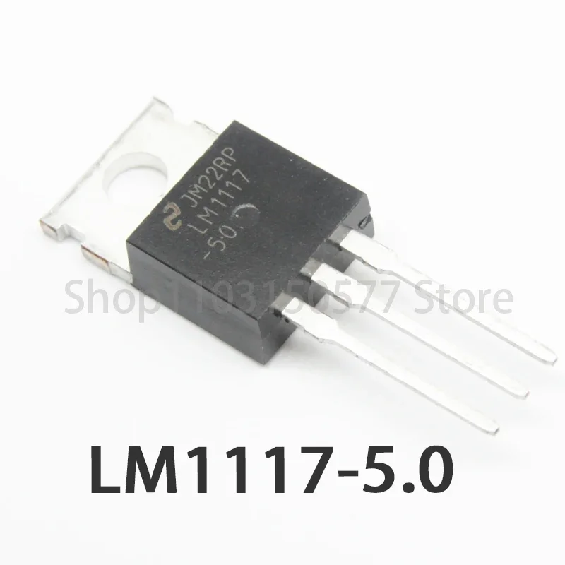 1piece LM1117T-5.0 LM1117-5.0 5V inline TO-220 linear/voltage regulator chip