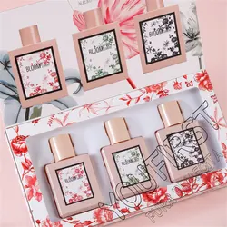 Brand Women Perfume Gift Box 3pcs Set 90ml Lasting Floral Scent Perfumes De Mujer Originales Cologne Fragrance Parfum Pour Femme