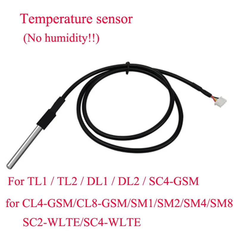 Czujnik temperatury wilgotności detektor termohigrometr sonda do 4G 2G 4CH 8 kanałów kontroler przekaźnika SC4-GSM CL4-GSM SM1 SM2 SM4 SM8