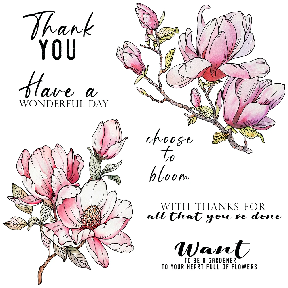 

Mangocraft весенний сезон цветы прозрачный штамп DIY принадлежности для скрапбукинга силиконовый штамп для изготовления карт альбомы ремесла Декор