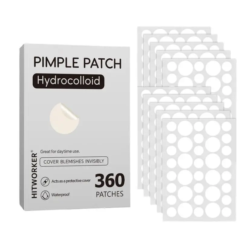 New 360Pcs Invisible Skin Care  Pimple Patches Anti Inflammatory Healing Absorbing Spot Sticker Covering