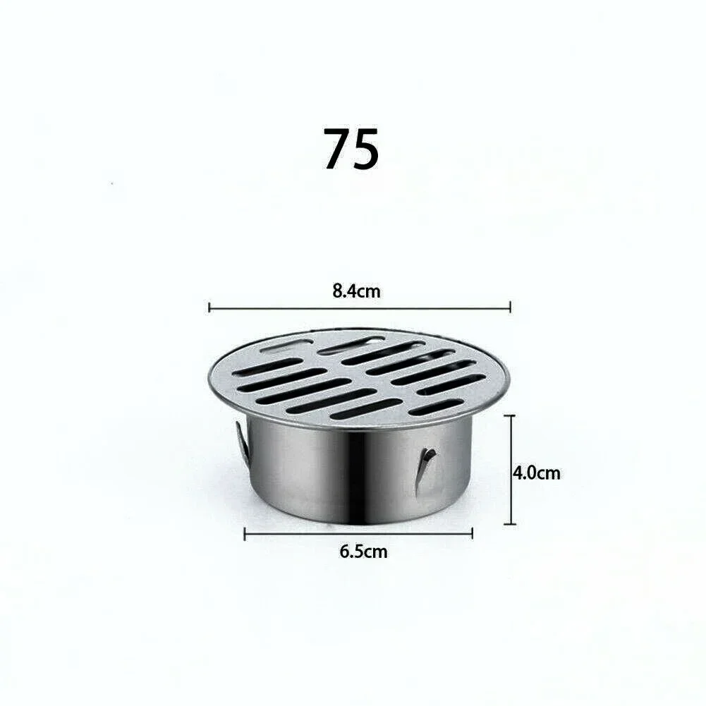 Cover Floor Drain 304 Stainless Steel Accessory Adapter Assembly Drainage Roof Fitting Replacement High Quality