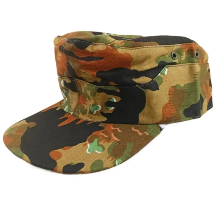 German Leibermuster Camouflage Cap Man Outdoor