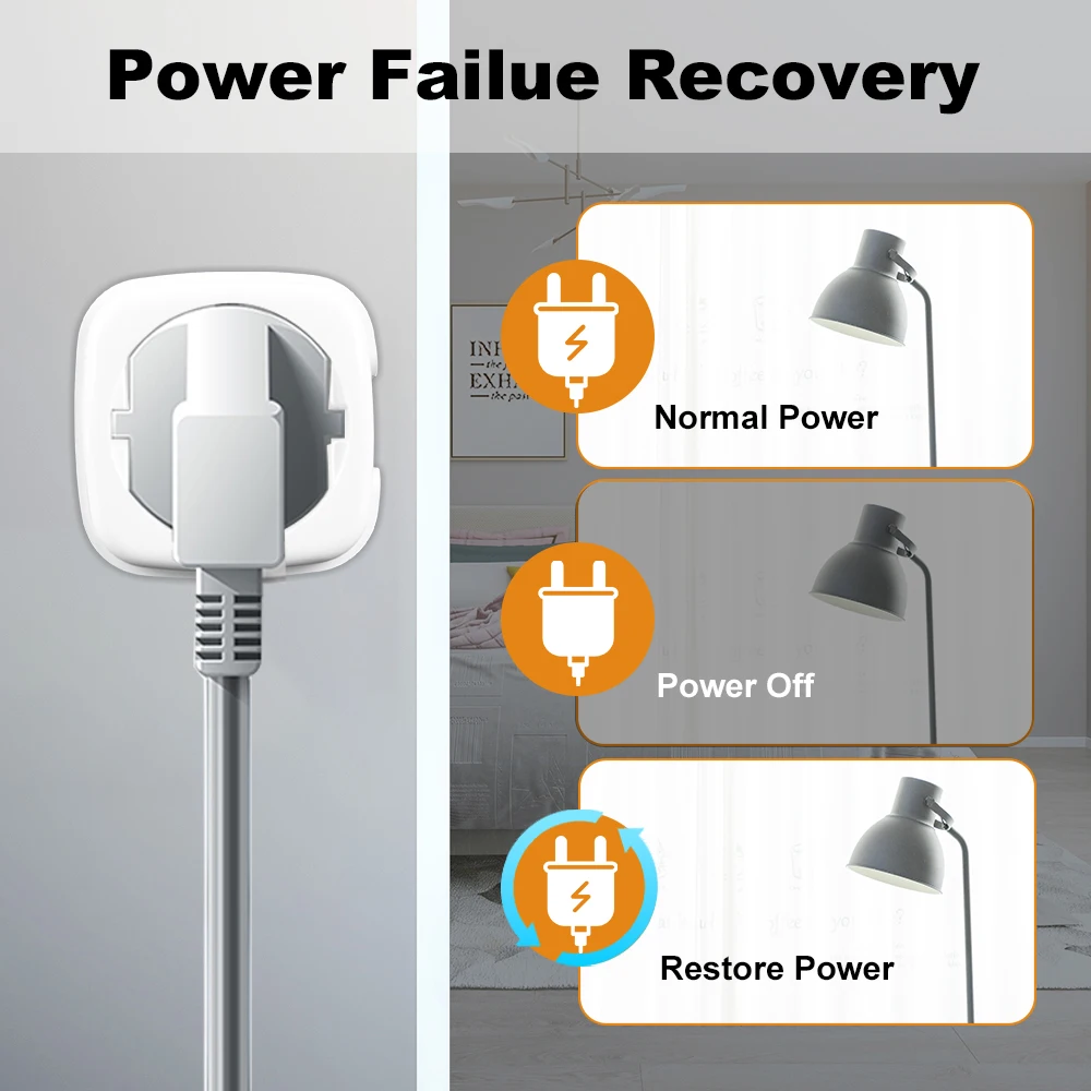 مقبس ذكي الاتحاد الأوروبي 20A زيجبي المكونات الذكية مع مراقبة الطاقة المنزل الذكي صوت التطبيق التحكم عن بعد دعم جوجل مساعد اليكسا
