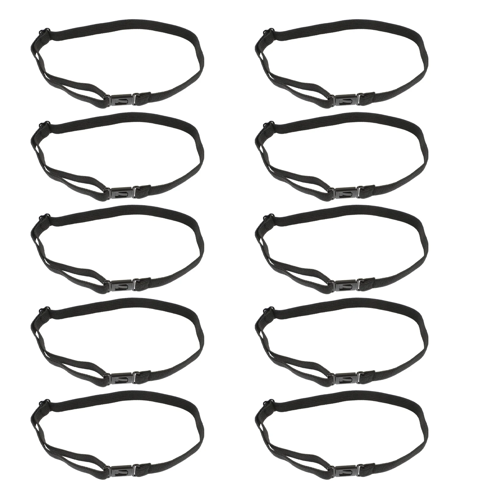 

10Pcs Adjustable Bow Tie Strap Comfortable Elastic Band for DIY Bowknot Wear-Resistant Party Accessories Convenient Dressup Use