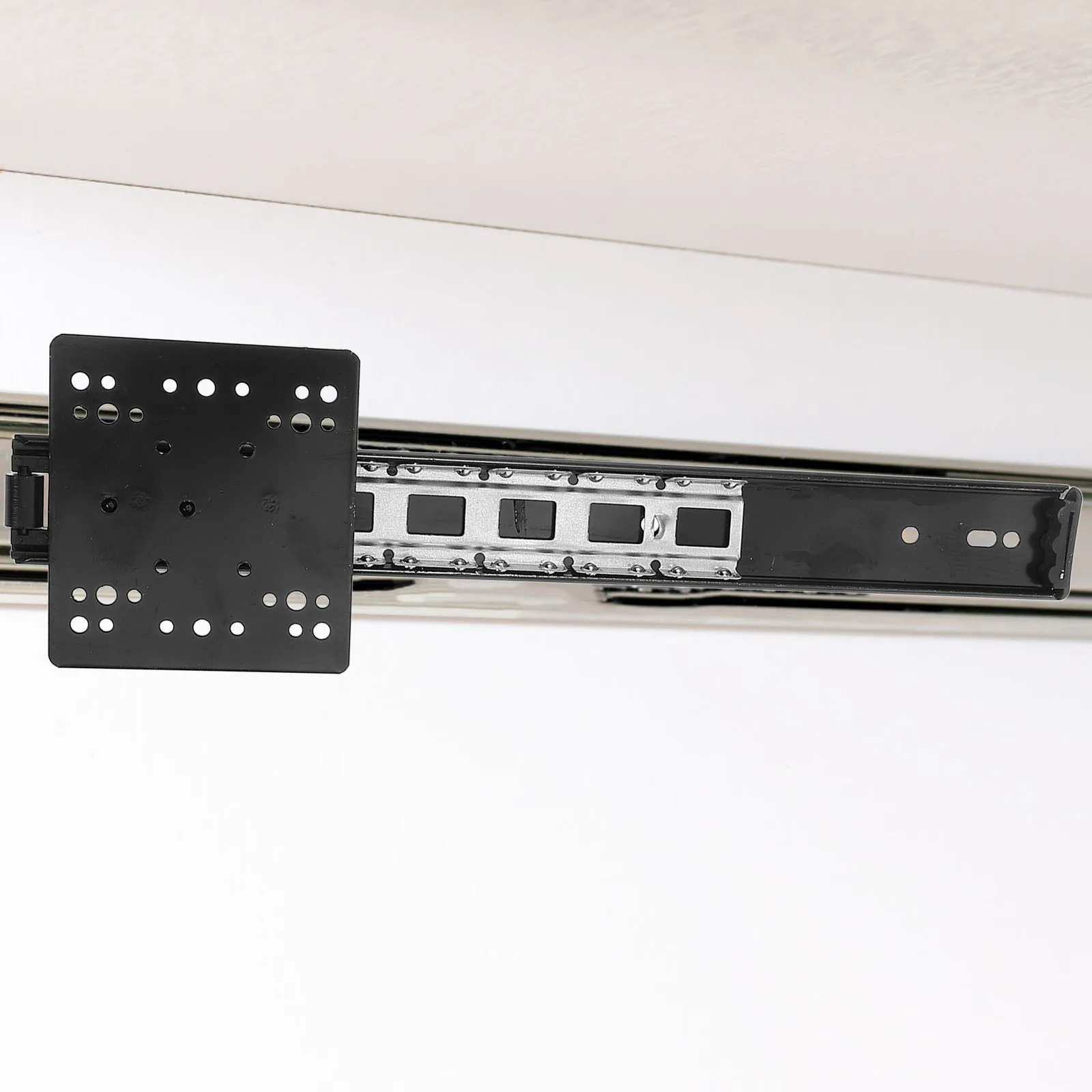 

2pcs Drawer Slides Full Extension Cabinet Tracks Ball Bearing Hardware Fittings For Wall Cabinets Hidden Doors Furniture