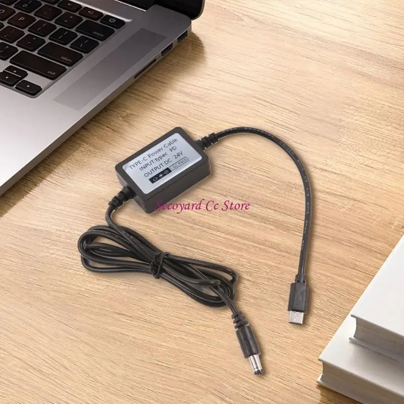 N3UC Universal Power Adapter Kits,USB C to 5.5x2.1mm Cable Power Supply Plug