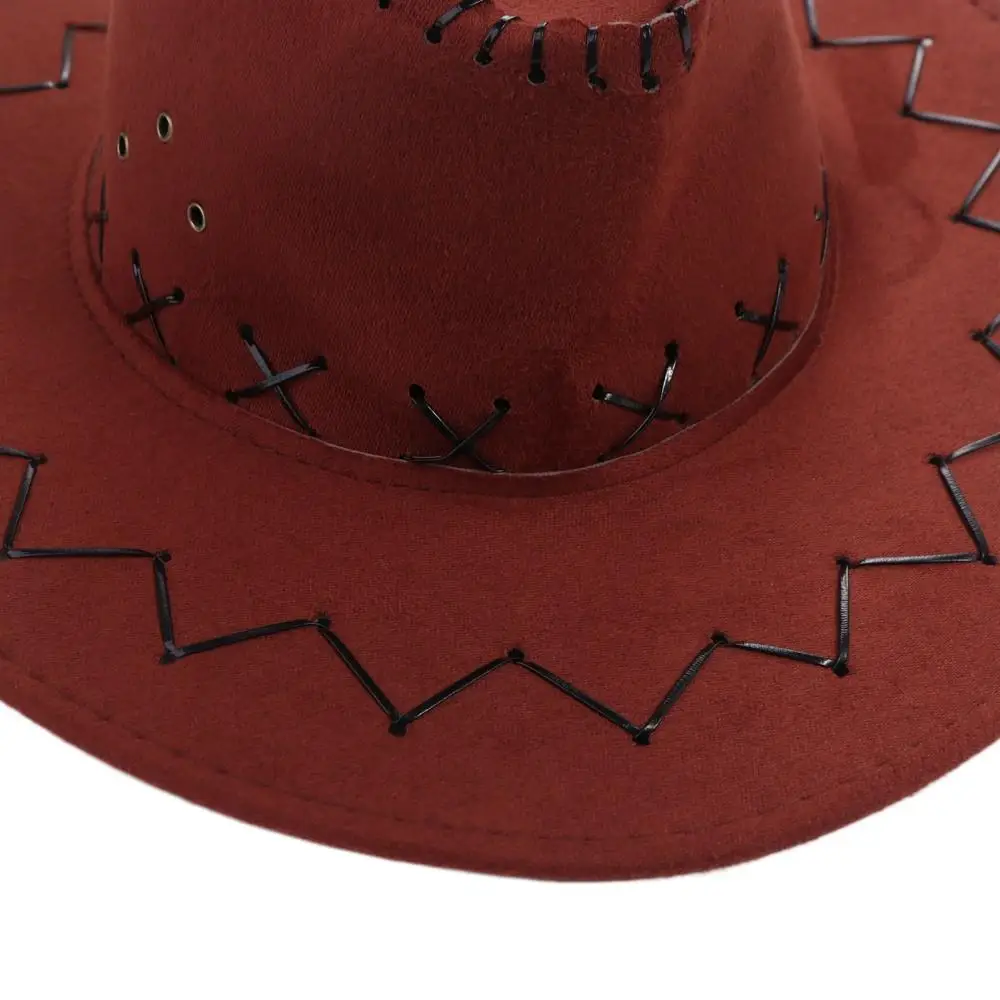 الترفيه في الهواء الطلق السفر ظلة فتاة قبعة قناع مع الرباط قبعات رعاة البقر الغربية قبعة فارس قبعة الشمس قبعة راعية البقر