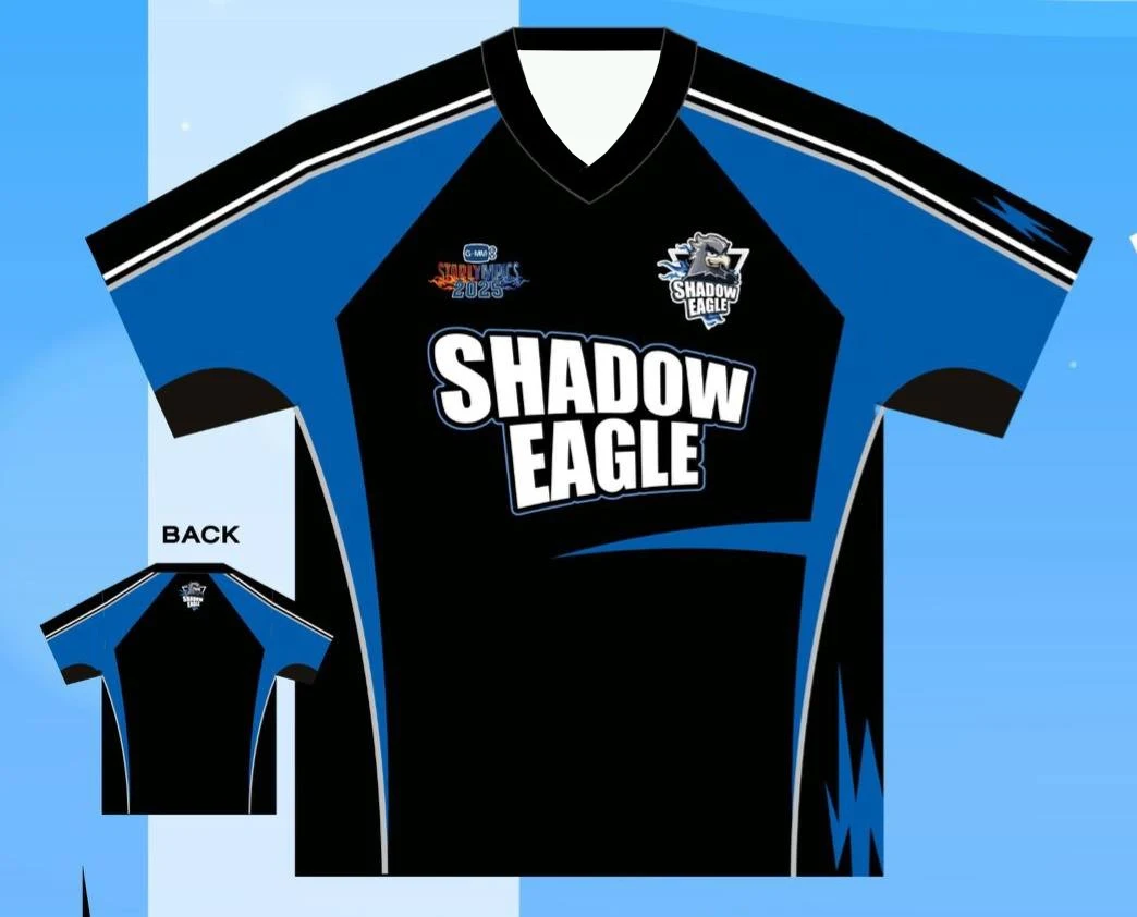 GMMTV 2025 تايلاند Starlympics Shadow Eagle & Starlympics البرق الفهد جيرسي موضة الرياضة Y2K تي شيرت نسائي صيفي