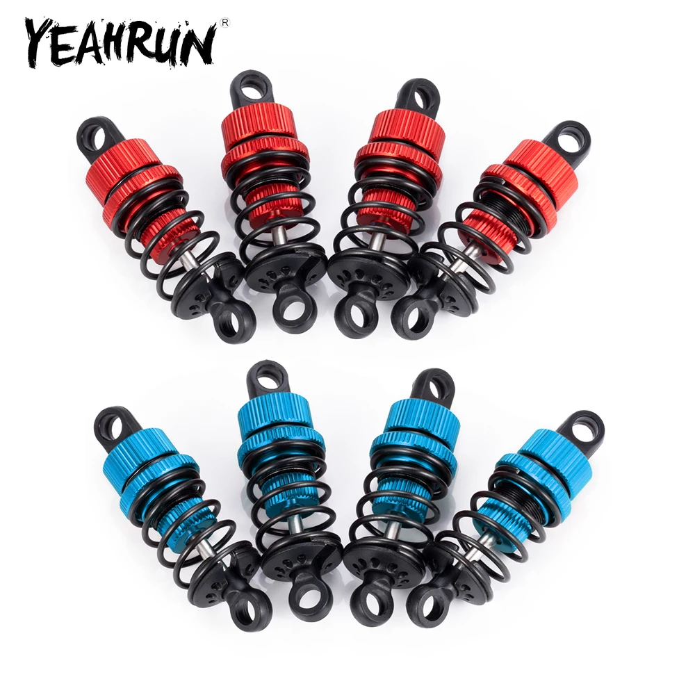 YEAHRUN 4Pcs Aluminium Alloy Oil Shock Absorbers 50/52mm for Tamiya M03 M04 M05 M06 1/10 RC Drift Car Upgrade Parts view 4