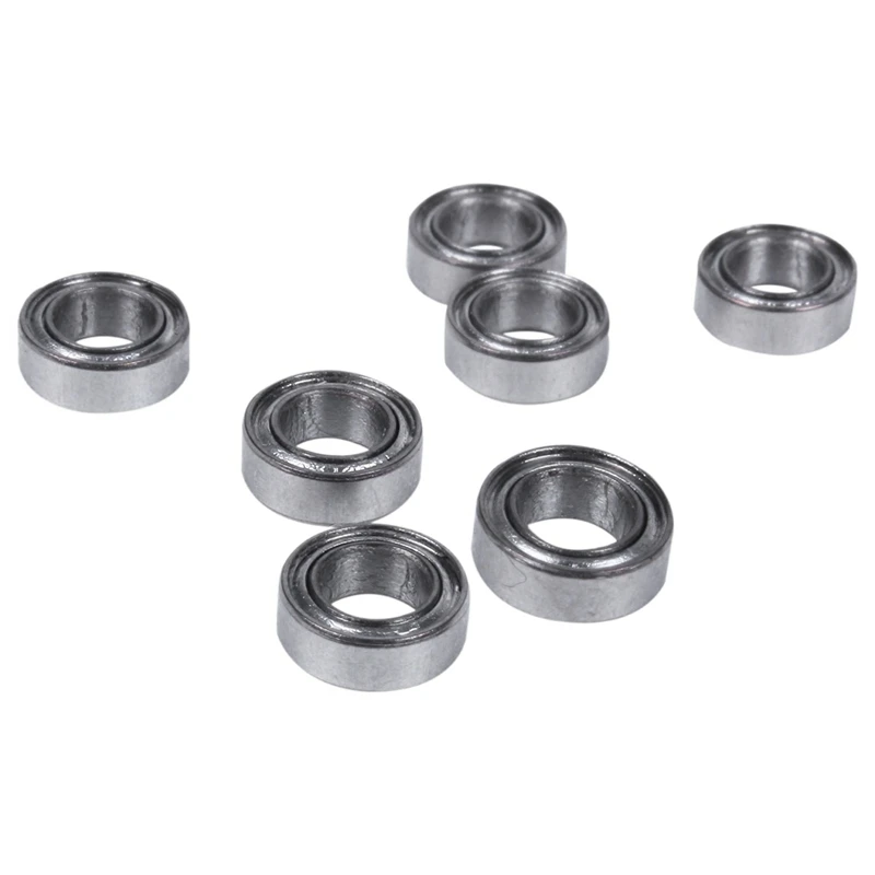 10Pcs Miniature Sealed Metal Shielded Metric Radial Ball Bearing Model: MR106-ZZ 6X10x3mm & 10Pcs MR74-ZZ 4X7x2.5Mm