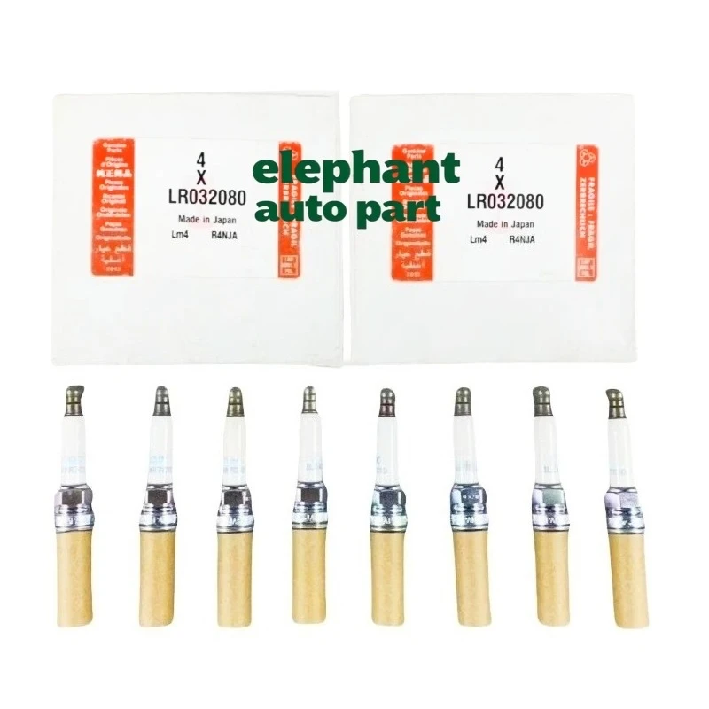 LR032080 For Jaguar Land Rover DISCOVERY 4 L319 RANGE ROVER 3 4 L322 L405 Sport GENUINE 1PC /4PCS /8PCS Spark Plug 5.0L