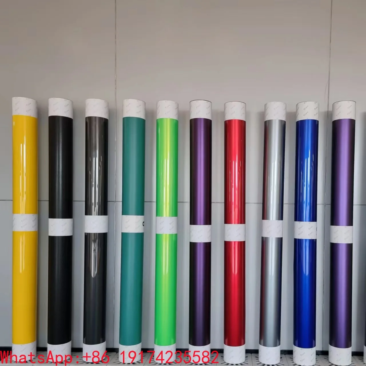 

Nick Car Film Change Color Film Matte Bright Metallic Black Silver Blue Yellow Red Orange White Decoration Film Auto Vinyl Wrap