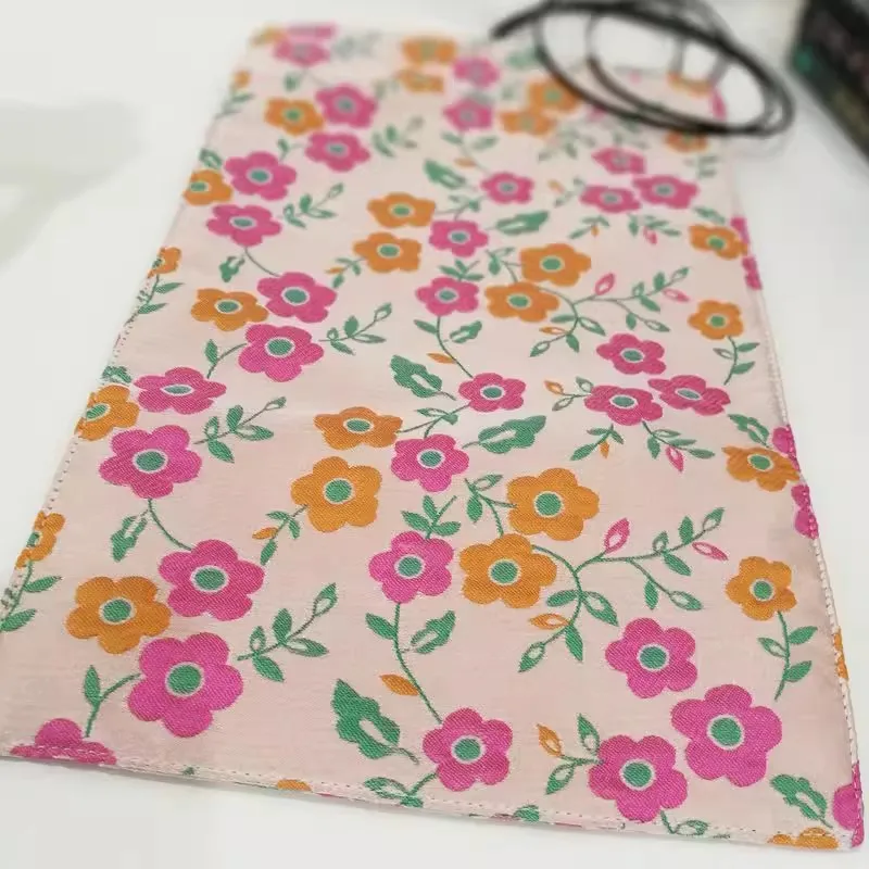 Handmade Blue Rolling Pen Curtain Large Capacity Pen Bag Stationery Storage Bag Pen Bag Portable Rolling Curtain